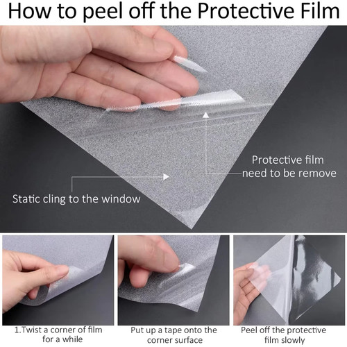 Frosted window film - film, *
