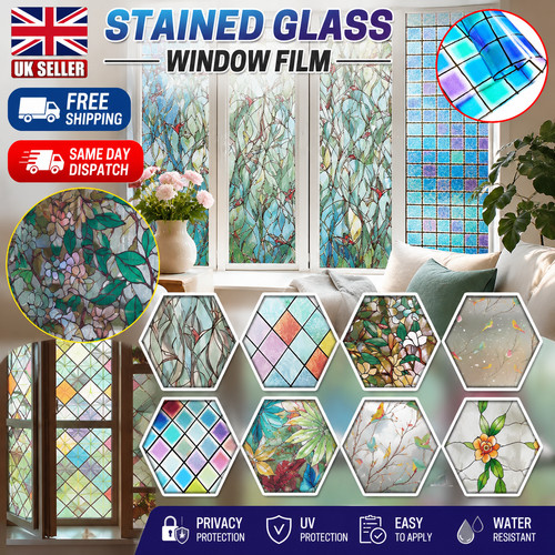 Window film floral - film,