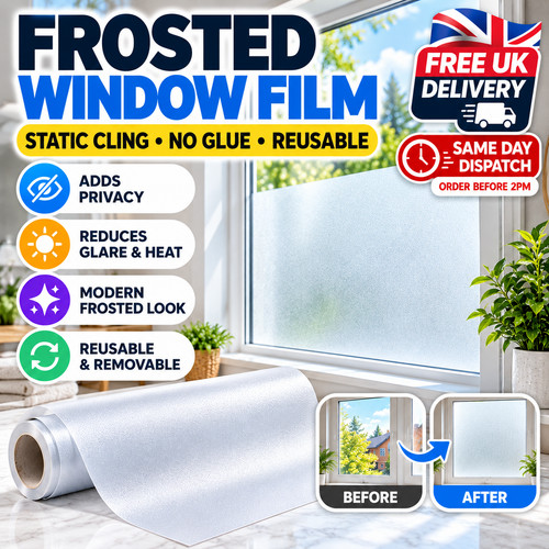 Frosted privacy window film - privacy,