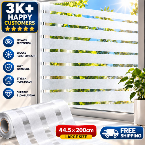 Frosted window privacy film - window,