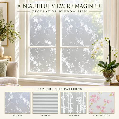 Frosted self adhesive window - adhesive,