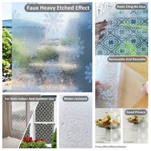 Static adhesive window film - adhesive,