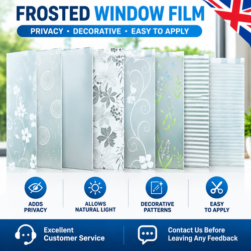 Frosted self adhesive window - adhesive,