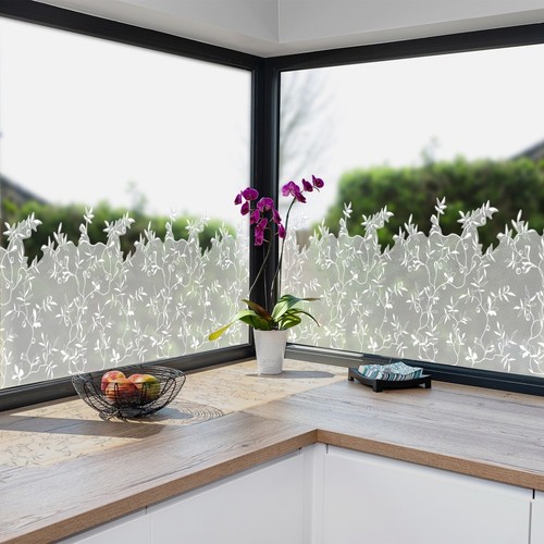 Privacy window film - window, eucalyptus