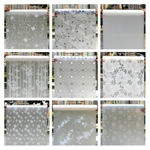 Frosted self adhesive window - self,