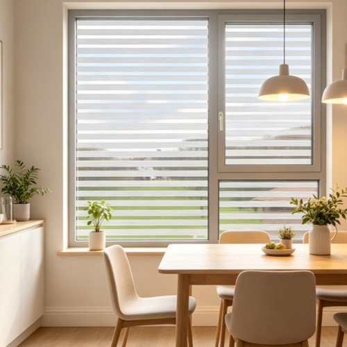 Window film striped - window, cm