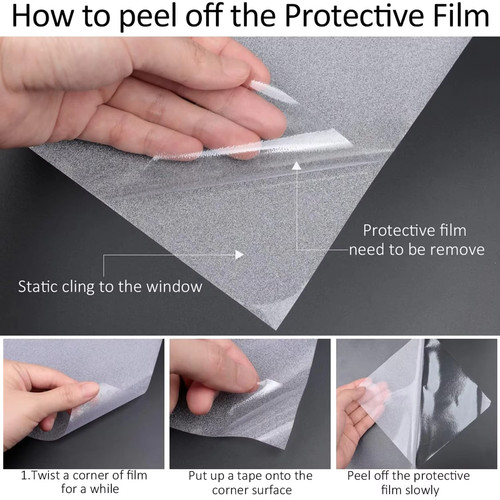 Frosted window film - film, *