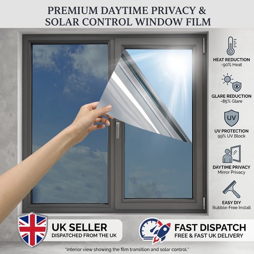 One way mirror window film - one,