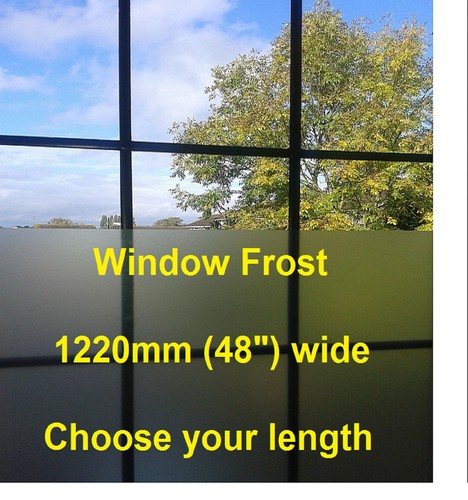 Frosted window film vinyl - film,