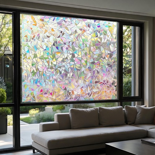 Electrostatic window film - window, pvc