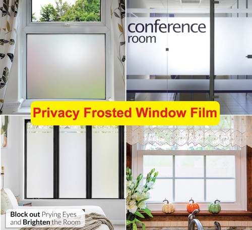 Frosted window film privacy - frosted,