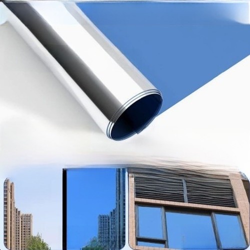 Black privacy window film - black,